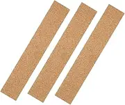 Levemolo Memo Board Cork Board Strips 3pcs Frameless Memo Board Strip for Home Office Photo Wall Cork Bulletin Strips