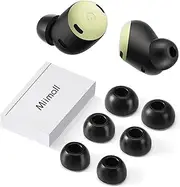 (3 Pairs) Miimall Compatible for Google Pixel Buds Pro Ear Tips, Soft Replacement Memory Foam Tips for Google Pixel Bud Pro 2022, Pixel Buds Pro Foam Tips Accessories
