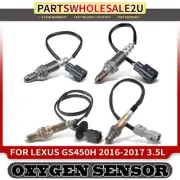 4pcs Upstream & Downstream L & R O2 Oxygen Sensor for Lexus GS450h 16-17 3.5L (for: Lexus)