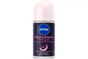 NIVEA Pearl & Beauty Fine Fragrance Roll On Deodorant 50ml | 72-Hour Anti-Perspirant Deodorant for Women | Black Pearl Extract for Smooth Underarms