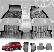 X-CAR 3D All-Weather Floor Mats for Mazda CX-3 CX3 2015-2025 Heavy Duty Customized Car Floor Liners Full Set Carpet