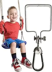Porch Swing Hangers,Alloy Hammock Chair Hardware - Silent Suspension Clamp for Playground Pergola Hammock Porch Chair Ceiling