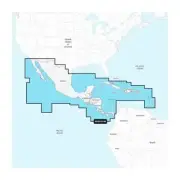 Garmin Navionics+ NSSA010R Central America & Caribbean #010-C1451-20