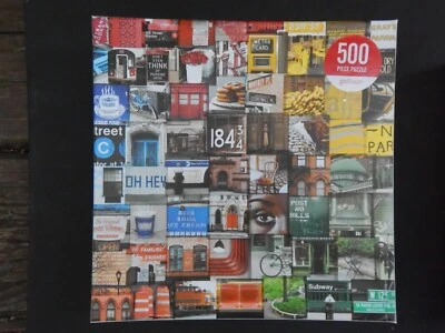 New York In Color 500 Piece Jigsaw Puzzle Nichole Robertson for Galison NEW