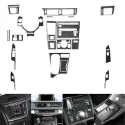 26Pcs Real Carbon Fiber Kits Full Interior Trim Set For Lexus CT CT200h 2011-17 (for: Lexus)