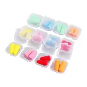 12 Boxes Anti-noise Earplugs Reduction Cancelling Sleep for Sleeping