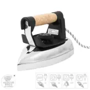 PROFESSIONAL IRON TO DRY 850W SATIN PLATE HANDLE IN CORK EOLO STIR SAT FR04