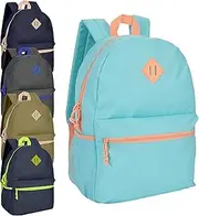 [SUPRANICE] 10 Pack Backpacks Assorted 10 Colors - Wholesale Bulk School Bookbags for Kids Children Boys Girls, Multicolor, Large, Bulk Backpacks