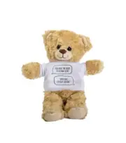 Ukraine Teddy Bear, Gift Stuffed Animal, Plush Teddy Bear with Tee