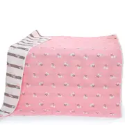 Elosung Pink Cherry 6 Layer Muslin Baby Blanket Soft Cotton Bedding For Infants 110X110 Cm Blankets & Throws