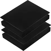 TEHAUX 4pcs Cuttable Foam Pads Hand Tearable Foam Sheets for Shock Absorption Impact Resistance for Packaging Fragile Items Toolboxes Versatile
