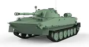 LF76587 1/76 20mm WarGamingMilitary Model Kit Soviet PT-76B Light Hell Buggy