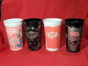 ALL 4 Post Malone Raising Canes Reusable Collector Black Cup #1 #2 #3 #4