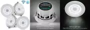 Pyle 4” Pair Bluetooth Flush Mount In-wall In-ceiling 2-Way Home Speaker 4"