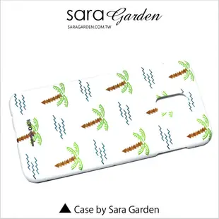 【Sara Garden】客製化 手機殼 Samsung 三星 A7 2017 手繪椰子樹 保護殼 硬殼