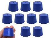 10PK #7 ASTM Neoprene Stoppers, Solid - Eisco Labs