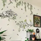 Flowers Wall Sticker Cm Pcs Potted Plants Floral Butterfly Wall Decal Remove