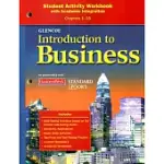 GLENCOE INTRODUCTION TO BUSINESS: STUDENT ACTIVITY WORKBOOK WITH ACADEMIC INTEGRATION, CHAPTERS 1-35