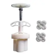 Chinese Characters Shape Pastries Molds Dessert Moulds ABS Texture Baking Tool