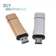 5in 1 USB 3.1 Type C / USB / Micro USB SD SDHC TF Memory Card Reader OTG US