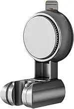 Shower Head Holder Wall Mount,Shower Sprayer Holder - 360-degree Adapter Organizer Fixing Mounting Adjustable Function for Apartment RV Dorm Bathtub Outdoor Room