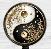 Peace Badge Holder, Beautiful Mandala Badge Reel, Cute ID Retractable GG6572