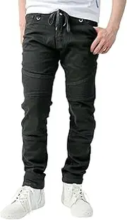 [ＲＩＤＥＺ] RIDEZ RDB1032 Motorcycle Jogger Pants, Strong Kevlar Knitting, Slim Riding Pants, Riding Pants, Motorcycle Pants, Racing Pants, All Seasons