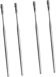 VALICLUD 4pcs Portable Spiral Ear Cleaning Tools Comfortable Ear Picks for Daily Care and Removal