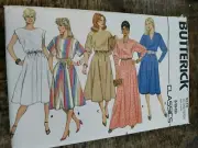 Butterick Sewing Pattern 6510 Misses Dress Size 8-12 FF UNCUT