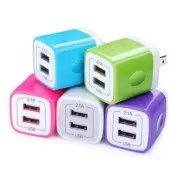 USB Wall Charger Adapter, 5Pack 2.1Amp Fast Dual Port Wall USB Plug Charging