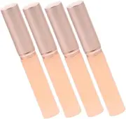 WRITWAA Set of 4 Silicone Lip Brushes Lip Gloss Applicator Lipstick Brush Women's Makeup Kit