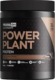 PranaON Power Plant Protein Rich Chocolate Flavour Supplement 500 g