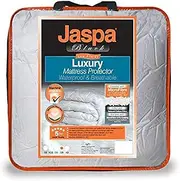 Jaspa Black JBMPWPKS Luxury Waterproof Mattress Protector King Single