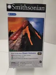 Smithsonian Glow In The Dark Volcano-Educational Toy