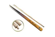 The Great Sandy Desert - 2pc Desert Cue With Rod Ebony Butt With Cotnkerberry Splice, 4 Splice