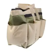 Canvas Tote Bag Garden Kit Convenient Gardening Tool Carrier
