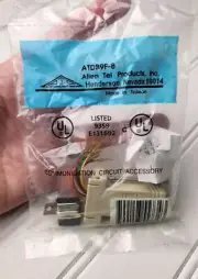 Allen Tel ATDB9F-8 DB9 Male To RJ45 Null Adapter