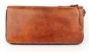[TATSEN] Men Wallet Leather Wallet Long Clutch Wallet Men Purse Money Holder Male Wallet Coin Purse Card Holder