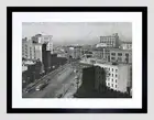 PHOTO BLACK WHITE WINNIPEG STREET PORTAGE AVENUE CANADA FRAMED PRINT B12X7596