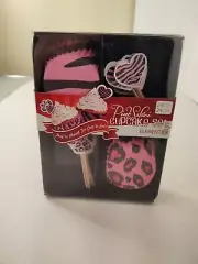 24 Pink Panther Cupcake Muffin Wrappers & 24 Picks Party Decoration