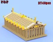 lego viking temple instructions PDF, LDD and Inventory List 2743 pieces
