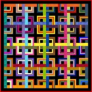 COSMOPOLITAN - 61" x 61" - Quilt-Addicts Precut Quilt Kit Lap