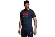 Canterbury | Mens CCC Logo Tee (Navy/Red)