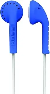 Koss KE10B Lightweight On-Ear Earbud, Blue