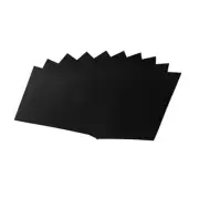 50Pcs A4 Black Paper Paperboard Cardboard Blank 250gsm diy A4 paper
