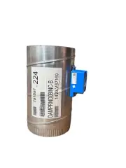 DAMPRND08INC-B, DAMPER ZONE ROUND, 8in, Bryant, Carrier