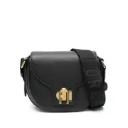 [Furla] Furla Leather Cross Body Bag ONE SIZE BLACK