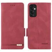 For Samsung Galaxy M13 4g Hardware Decor Phone Case Pu Leather Wallet Folio Flip Stand Protective Cover