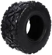 Tubeless Tire, 10 Inch 22 10 10 Thickened Rubber Off Road Wheel Replacement for ATV UTV Go Kart Cart Mower, Electric Scooter Outer Tire