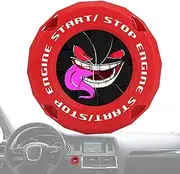 Car Start Button,Multipurpose Car Start Engine Car Button Covers | Innovative Car Ignition Button Starter Button Covers for Car Truck SUV